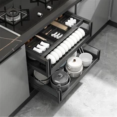 2 층 서랍 주최자